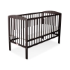 Baby cot bed 120x60cm with stars Brown
