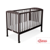 Baby cot bed 120x60cm with stars Brown
