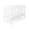 Baby cot bed 120x60cm with stars White