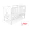 Baby cot bed 120x60cm with stars White