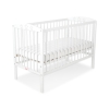 Baby cot bed 120x60cm with stars White