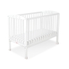 Baby cot bed 120x60cm with stars White