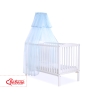Baby Cot Bed Mosquito-net made of tulle - blue