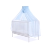 Baby Cot Bed Mosquito-net made of tulle - blue