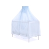 Baby Cot Bed Mosquito-net made of tulle - blue
