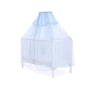 Baby Cot Bed Mosquito-net made of tulle - blue