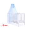 Baby Cot Bed Mosquito-net made of tulle - blue