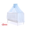 Baby Cot Bed Mosquito-net made of tulle - blue