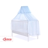 Baby Cot Bed Mosquito-net made of tulle - blue