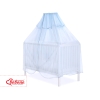 Baby Cot Bed Mosquito-net made of tulle - blue