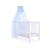 Baby Cot Bed Mosquito-net made of tulle - blue