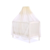 Baby Cot Bed Mosquito-net made of tulle - cream