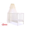 Baby Cot Bed Mosquito-net made of tulle - cream
