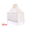 Baby Cot Bed Mosquito-net made of tulle - cream