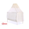 Baby Cot Bed Mosquito-net made of tulle - cream