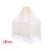Baby Cot Bed Mosquito-net made of tulle - cream