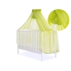 Baby Cot Bed Mosquito-net made of tulle - green