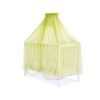 Baby Cot Bed Mosquito-net made of tulle - green