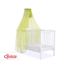 Baby Cot Bed Mosquito-net made of tulle - green