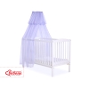 Baby Cot Bed Mosquito-net made of tulle - lilac
