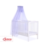 Baby Cot Bed Mosquito-net made of tulle - lilac