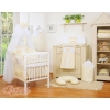 Baby Cot Bed Mosquito-net made of tulle- Little Prince/Princess cream
