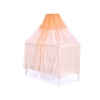 Baby Cot Bed Mosquito-net made of tulle - peach