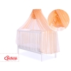 Baby Cot Bed Mosquito-net made of tulle - peach