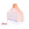 Baby Cot Bed Mosquito-net made of tulle - peach