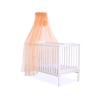 Baby Cot Bed Mosquito-net made of tulle - peach