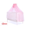 Baby Cot Bed Mosquito-net made of tulle - pink