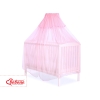 Baby Cot Bed Mosquito-net made of tulle - pink
