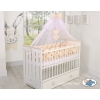Baby Cot Bed Mosquito-net made of tulle- white