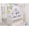 Baby Cot Bed Mosquito-net made of tulle- white