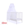 Baby Cot Bed Mosquito-net made of tulle- white