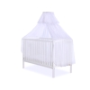 Baby Cot Bed Mosquito-net made of tulle- white