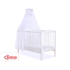 Baby Cot Bed Mosquito-net made of tulle- white