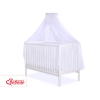Baby Cot Bed Mosquito-net made of tulle- white