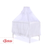 Baby Cot Bed Mosquito-net made of tulle- white