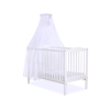 Baby Cot Bed Mosquito-net made of tulle- white