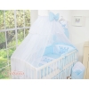 Baby Cot Bed Tulle Mosquito-net- Little Prince/Princess blue