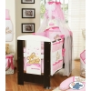 Baby cot Canopy made of tulle- Teddy Bear Barnaba pink