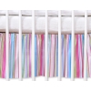 Baby cot decorative skirt dust Ruffle-Masking flounce 120x60cm- Hanging Hearts lilac stripes