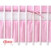 Baby cot decorative skirt dust Ruffle-Masking flounce 120x60cm- Hanging Hearts pink