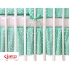 Baby cot decorative skirt dust Ruffle-Masking flounce 120x60cm- Hanging Hearts white dots on mint