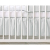 Baby cot decorative skirt dust Ruffle-Masking flounce 120x60cm- Little Prince/Princess gray