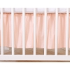 Baby cot decorative skirt dust Ruffle-Masking flounce 120x60cm- Little Prince/Princess pink