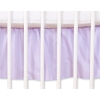 Baby cot decorative skirt dust Ruffle-Masking flounce 140x70cm- Teddy Bear Barnaba lilac