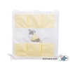Baby Cot Tidy Organiser- Donkey Luca yellow