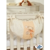 Baby cot Toys bag- Teddy Bear with bow